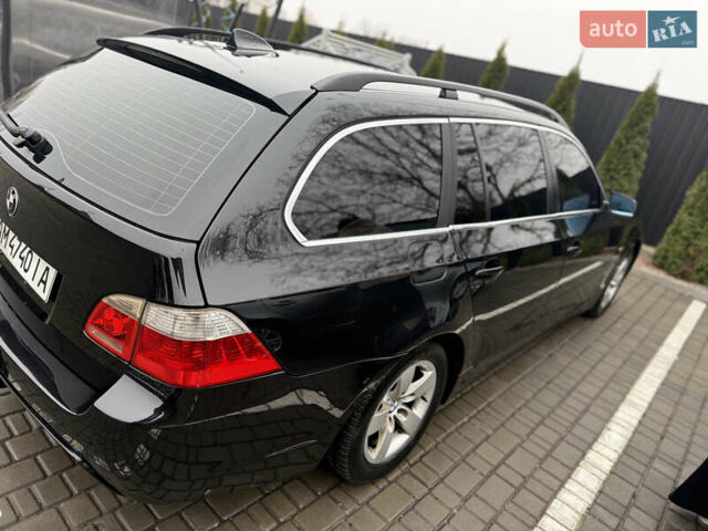 Черный БМВ 5 Серия, объемом двигателя 2.99 л и пробегом 330 тыс. км за 9100 $, фото 2 на Automoto.ua