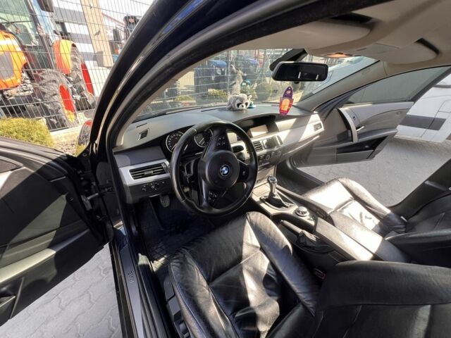 Черный БМВ 5 Серия, объемом двигателя 2.5 л и пробегом 450 тыс. км за 7600 $, фото 14 на Automoto.ua