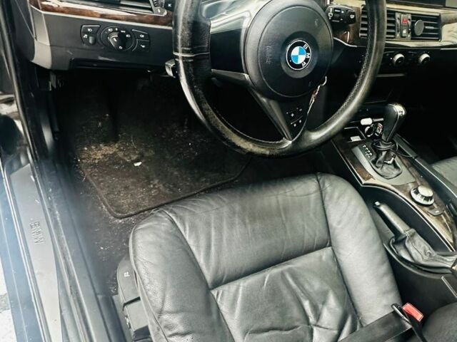 Черный БМВ 5 Серия, объемом двигателя 3 л и пробегом 360 тыс. км за 3999 $, фото 4 на Automoto.ua