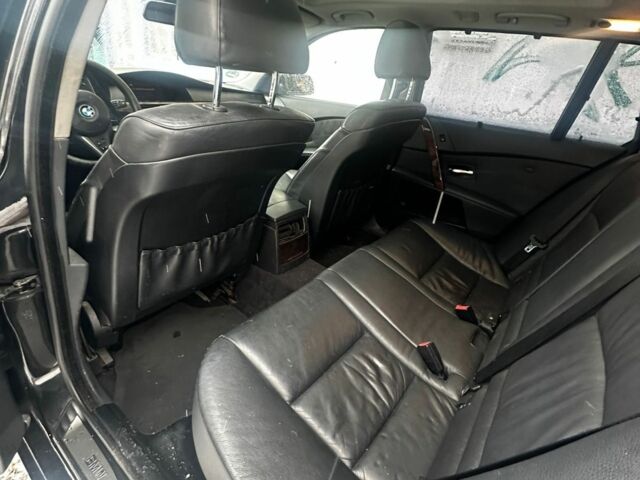 Черный БМВ 5 Серия, объемом двигателя 3 л и пробегом 360 тыс. км за 3999 $, фото 3 на Automoto.ua