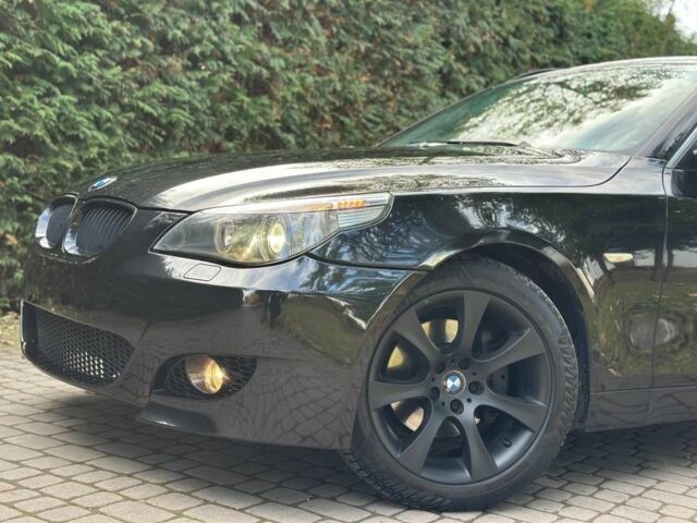 Черный БМВ 5 Серия, объемом двигателя 3 л и пробегом 399 тыс. км за 6850 $, фото 5 на Automoto.ua