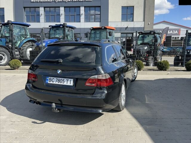 Черный БМВ 5 Серия, объемом двигателя 2.5 л и пробегом 450 тыс. км за 7600 $, фото 3 на Automoto.ua