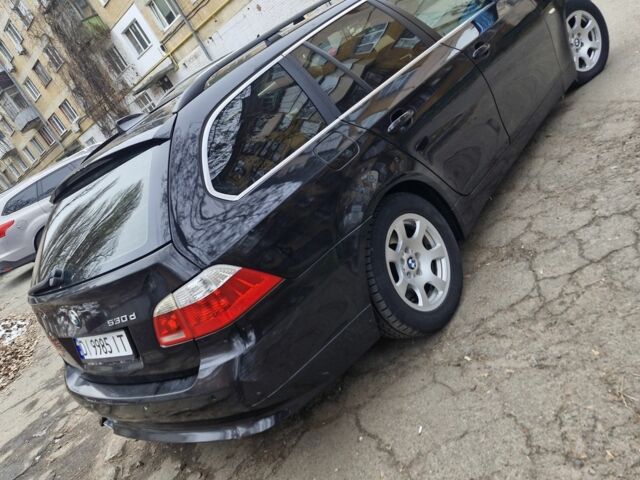 Черный БМВ 5 Серия, объемом двигателя 3 л и пробегом 380 тыс. км за 6500 $, фото 6 на Automoto.ua