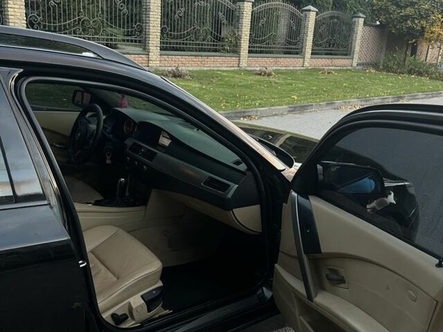 Черный БМВ 5 Серия, объемом двигателя 3 л и пробегом 340 тыс. км за 8200 $, фото 16 на Automoto.ua