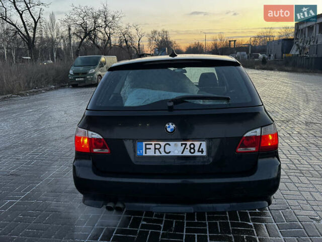 Черный БМВ 5 Серия, объемом двигателя 2.5 л и пробегом 392 тыс. км за 4300 $, фото 4 на Automoto.ua
