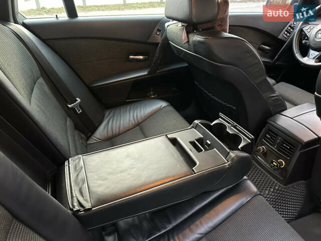 Чорний БМВ 5 Серія, об'ємом двигуна 3 л та пробігом 338 тис. км за 9500 $, фото 13 на Automoto.ua