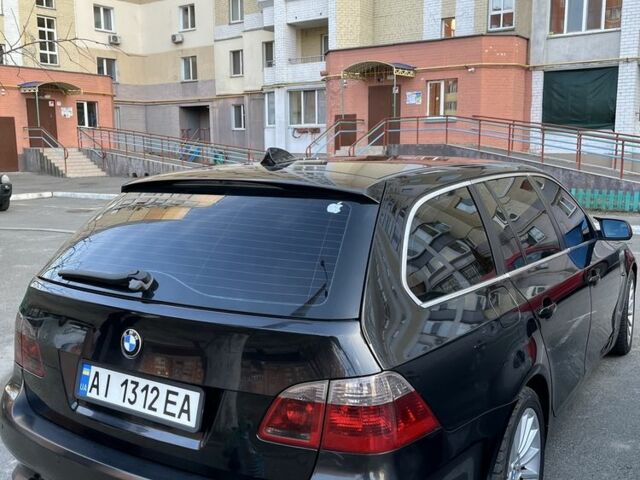 Черный БМВ 5 Серия, объемом двигателя 3 л и пробегом 350 тыс. км за 10500 $, фото 2 на Automoto.ua