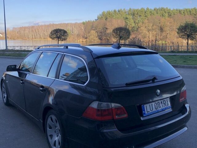 Черный БМВ 5 Серия, объемом двигателя 2.5 л и пробегом 320 тыс. км за 4200 $, фото 5 на Automoto.ua