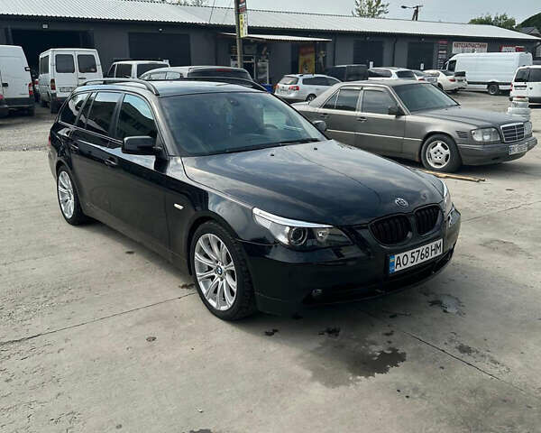 Черный БМВ 5 Серия, объемом двигателя 2.99 л и пробегом 308 тыс. км за 8700 $, фото 1 на Automoto.ua