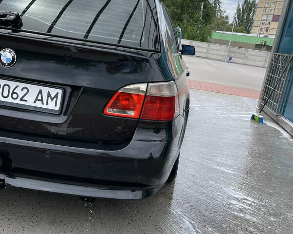 Черный БМВ 5 Серия, объемом двигателя 2.5 л и пробегом 409 тыс. км за 6250 $, фото 2 на Automoto.ua