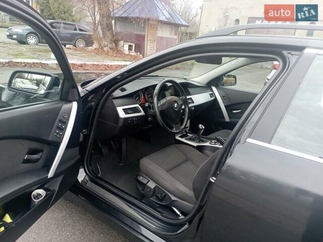 Черный БМВ 5 Серия, объемом двигателя 2.5 л и пробегом 266 тыс. км за 8700 $, фото 1 на Automoto.ua