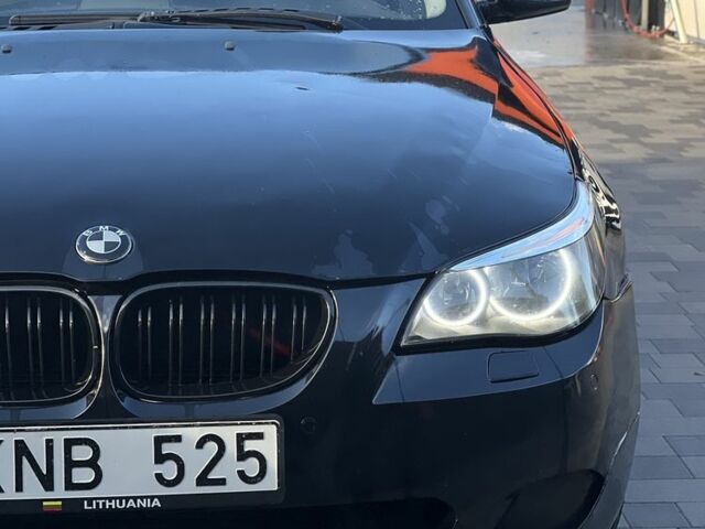 Черный БМВ 5 Серия, объемом двигателя 2.5 л и пробегом 375 тыс. км за 3500 $, фото 1 на Automoto.ua