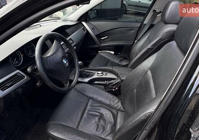 Чорний БМВ 5 Серія, об'ємом двигуна 2.5 л та пробігом 244 тис. км за 4100 $, фото 9 на Automoto.ua