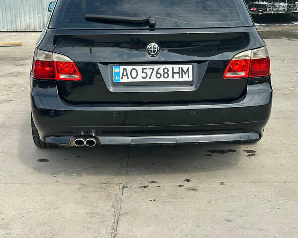 Черный БМВ 5 Серия, объемом двигателя 2.99 л и пробегом 308 тыс. км за 8700 $, фото 4 на Automoto.ua