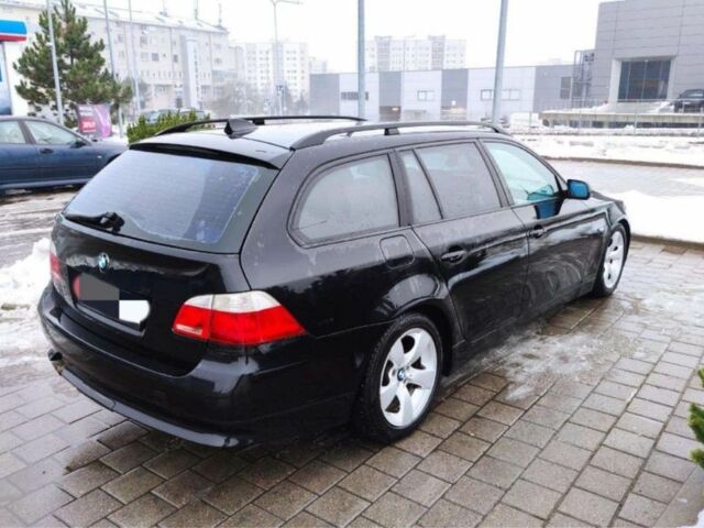 Черный БМВ 5 Серия, объемом двигателя 3 л и пробегом 280 тыс. км за 5285 $, фото 1 на Automoto.ua