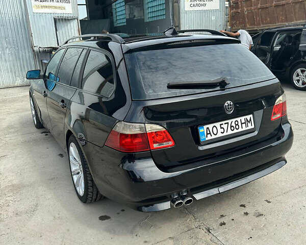Черный БМВ 5 Серия, объемом двигателя 2.99 л и пробегом 308 тыс. км за 8700 $, фото 3 на Automoto.ua