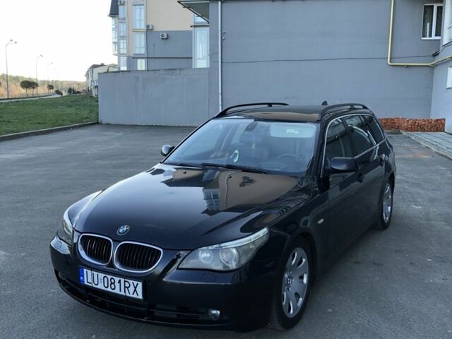 Черный БМВ 5 Серия, объемом двигателя 2.5 л и пробегом 320 тыс. км за 4200 $, фото 2 на Automoto.ua