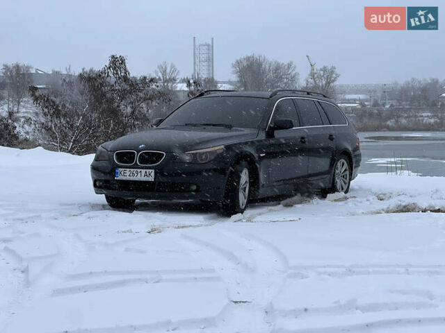 Чорний БМВ 5 Серія, об'ємом двигуна 2 л та пробігом 346 тис. км за 7800 $, фото 1 на Automoto.ua