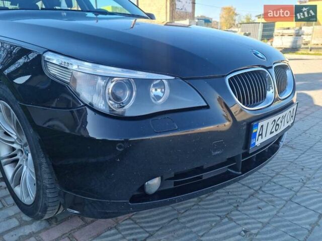 Черный БМВ 5 Серия, объемом двигателя 2.5 л и пробегом 342 тыс. км за 8500 $, фото 7 на Automoto.ua