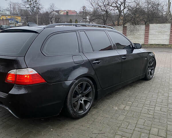 Чорний БМВ 5 Серія, об'ємом двигуна 3 л та пробігом 340 тис. км за 7999 $, фото 5 на Automoto.ua