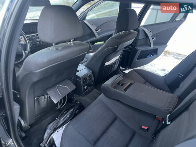 Черный БМВ 5 Серия, объемом двигателя 2 л и пробегом 324 тыс. км за 8000 $, фото 10 на Automoto.ua