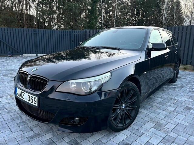 Черный БМВ 5 Серия, объемом двигателя 3 л и пробегом 210 тыс. км за 2143 $, фото 6 на Automoto.ua