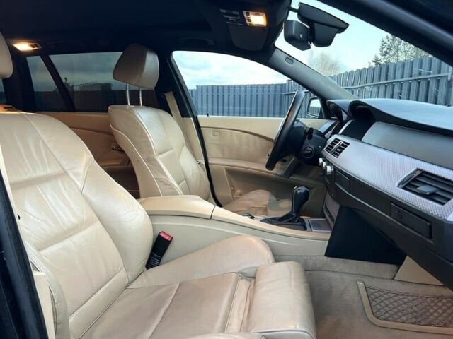 Черный БМВ 5 Серия, объемом двигателя 3 л и пробегом 210 тыс. км за 2143 $, фото 7 на Automoto.ua