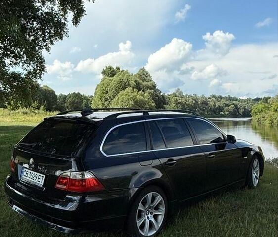 Черный БМВ 5 Серия, объемом двигателя 3 л и пробегом 350 тыс. км за 4900 $, фото 7 на Automoto.ua