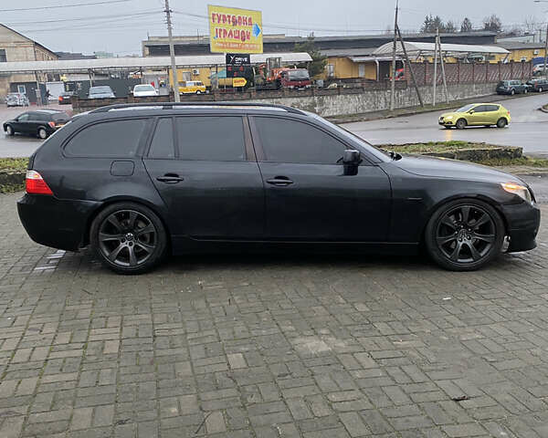 Чорний БМВ 5 Серія, об'ємом двигуна 3 л та пробігом 340 тис. км за 7999 $, фото 4 на Automoto.ua