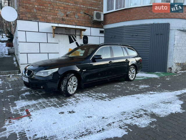 Черный БМВ 5 Серия, объемом двигателя 2 л и пробегом 324 тыс. км за 8000 $, фото 2 на Automoto.ua