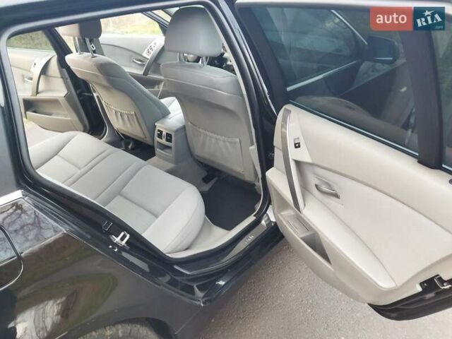 Черный БМВ 5 Серия, объемом двигателя 2 л и пробегом 370 тыс. км за 7200 $, фото 5 на Automoto.ua