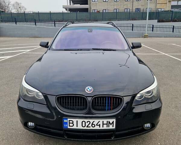 Черный БМВ 5 Серия, объемом двигателя 2 л и пробегом 370 тыс. км за 8500 $, фото 22 на Automoto.ua