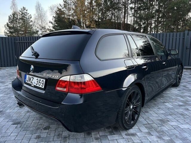 Черный БМВ 5 Серия, объемом двигателя 3 л и пробегом 210 тыс. км за 2143 $, фото 1 на Automoto.ua