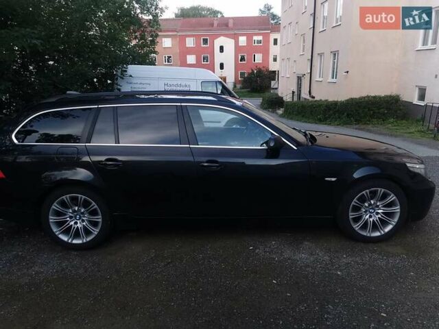 Черный БМВ 5 Серия, объемом двигателя 2.5 л и пробегом 342 тыс. км за 8500 $, фото 5 на Automoto.ua