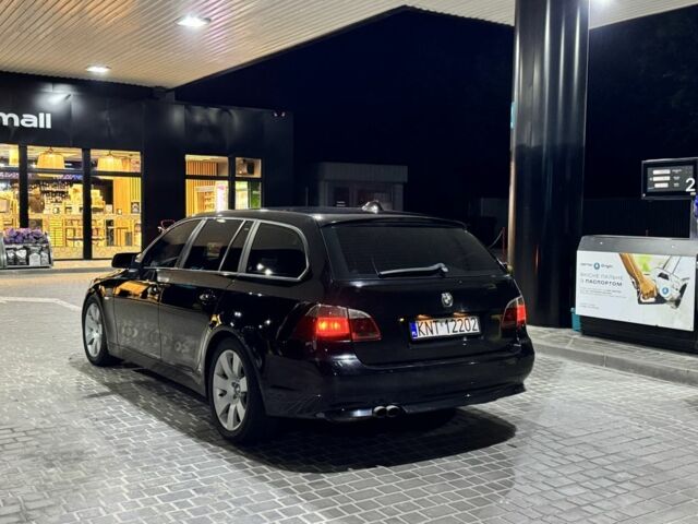 Чорний БМВ 5 Серія, об'ємом двигуна 3 л та пробігом 257 тис. км за 4150 $, фото 2 на Automoto.ua