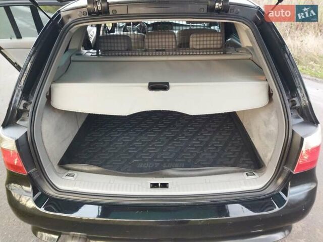 Черный БМВ 5 Серия, объемом двигателя 2 л и пробегом 370 тыс. км за 7200 $, фото 4 на Automoto.ua