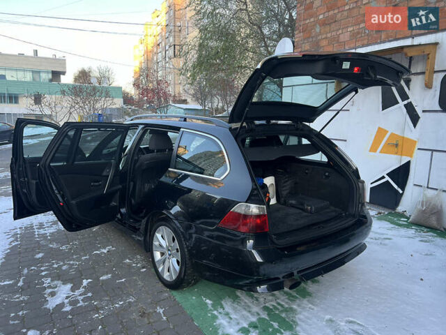Черный БМВ 5 Серия, объемом двигателя 2 л и пробегом 324 тыс. км за 8000 $, фото 11 на Automoto.ua