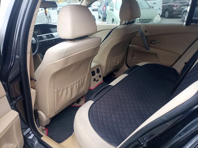 Черный БМВ 5 Серия, объемом двигателя 2 л и пробегом 345 тыс. км за 5999 $, фото 10 на Automoto.ua