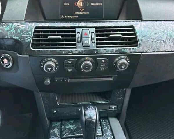 Черный БМВ 5 Серия, объемом двигателя 2 л и пробегом 302 тыс. км за 8999 $, фото 8 на Automoto.ua