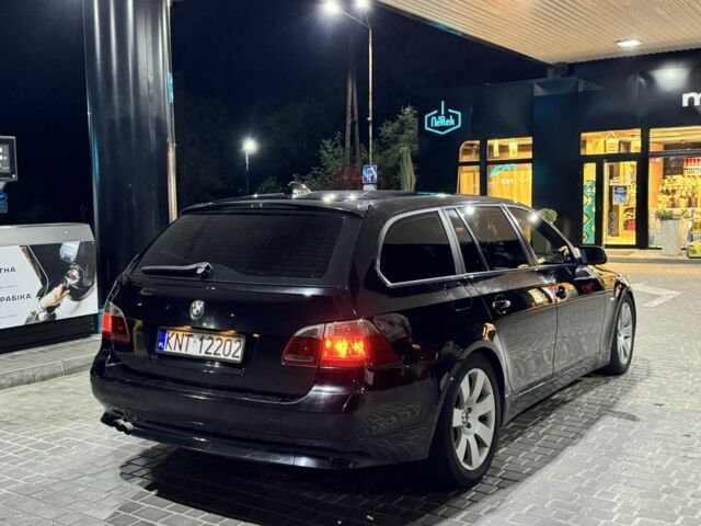 Чорний БМВ 5 Серія, об'ємом двигуна 3 л та пробігом 257 тис. км за 4150 $, фото 7 на Automoto.ua