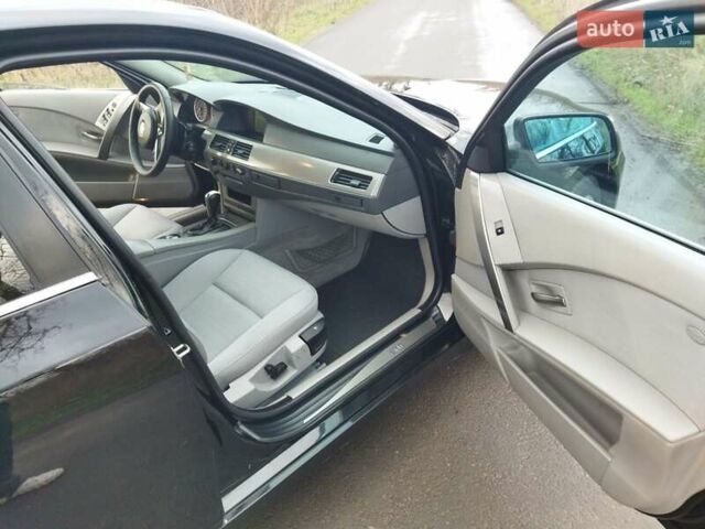 Черный БМВ 5 Серия, объемом двигателя 2 л и пробегом 370 тыс. км за 7200 $, фото 2 на Automoto.ua