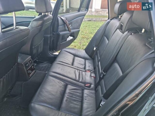 Черный БМВ 5 Серия, объемом двигателя 2.5 л и пробегом 342 тыс. км за 8500 $, фото 19 на Automoto.ua