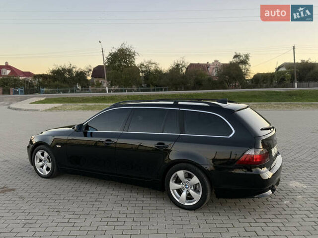 Черный БМВ 5 Серия, объемом двигателя 2 л и пробегом 296 тыс. км за 8500 $, фото 8 на Automoto.ua
