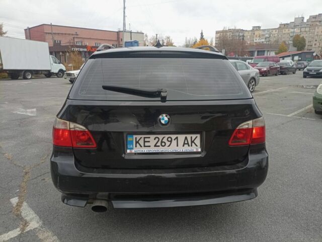 Черный БМВ 5 Серия, объемом двигателя 2 л и пробегом 345 тыс. км за 5999 $, фото 3 на Automoto.ua