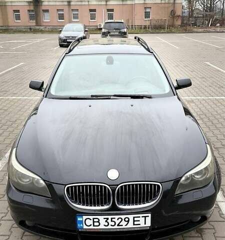 Черный БМВ 5 Серия, объемом двигателя 3 л и пробегом 350 тыс. км за 4700 $, фото 12 на Automoto.ua