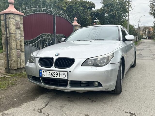 Черный БМВ 5 Серия, объемом двигателя 2.2 л и пробегом 373 тыс. км за 6600 $, фото 4 на Automoto.ua