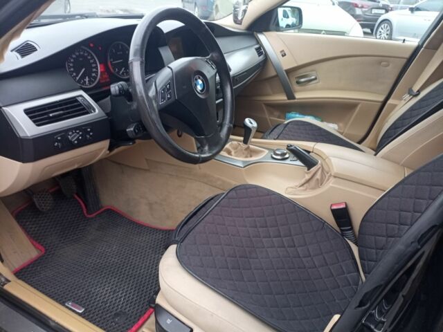 Черный БМВ 5 Серия, объемом двигателя 2 л и пробегом 345 тыс. км за 5999 $, фото 9 на Automoto.ua