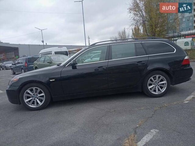 Чорний БМВ 5 Серія, об'ємом двигуна 2 л та пробігом 345 тис. км за 5999 $, фото 1 на Automoto.ua