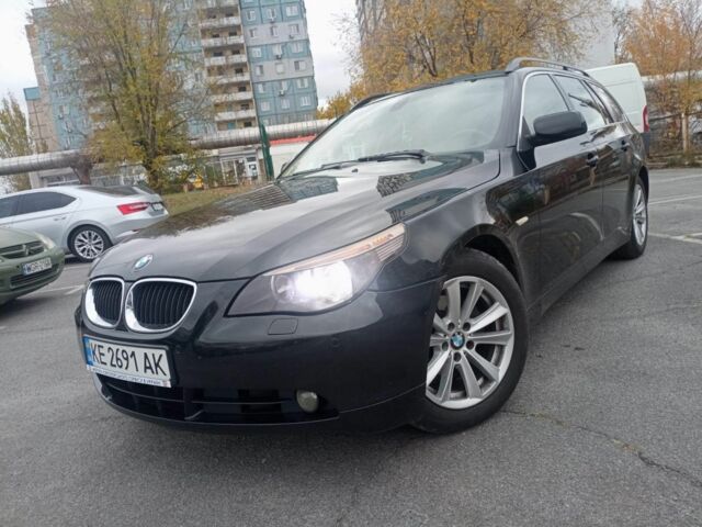 Черный БМВ 5 Серия, объемом двигателя 2 л и пробегом 345 тыс. км за 5999 $, фото 8 на Automoto.ua