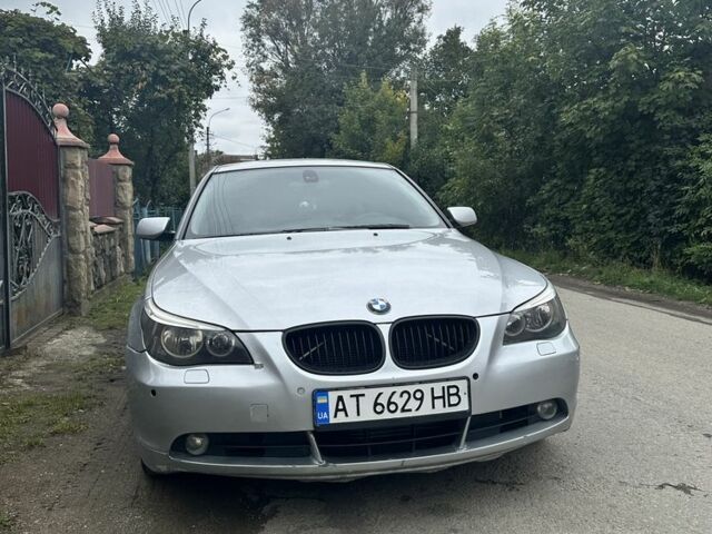 Черный БМВ 5 Серия, объемом двигателя 2.2 л и пробегом 373 тыс. км за 6600 $, фото 2 на Automoto.ua